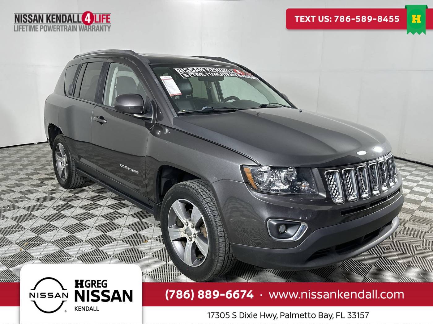 2016 Jeep Compass High Altitude — SUV — 86,017 mi — Palmetto Bay, FL