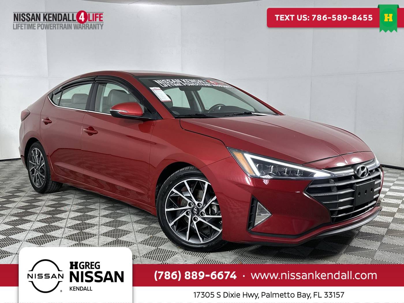 2019 Hyundai Elantra Limited — Sedan — 39,000 mi — Palmetto Bay, FL