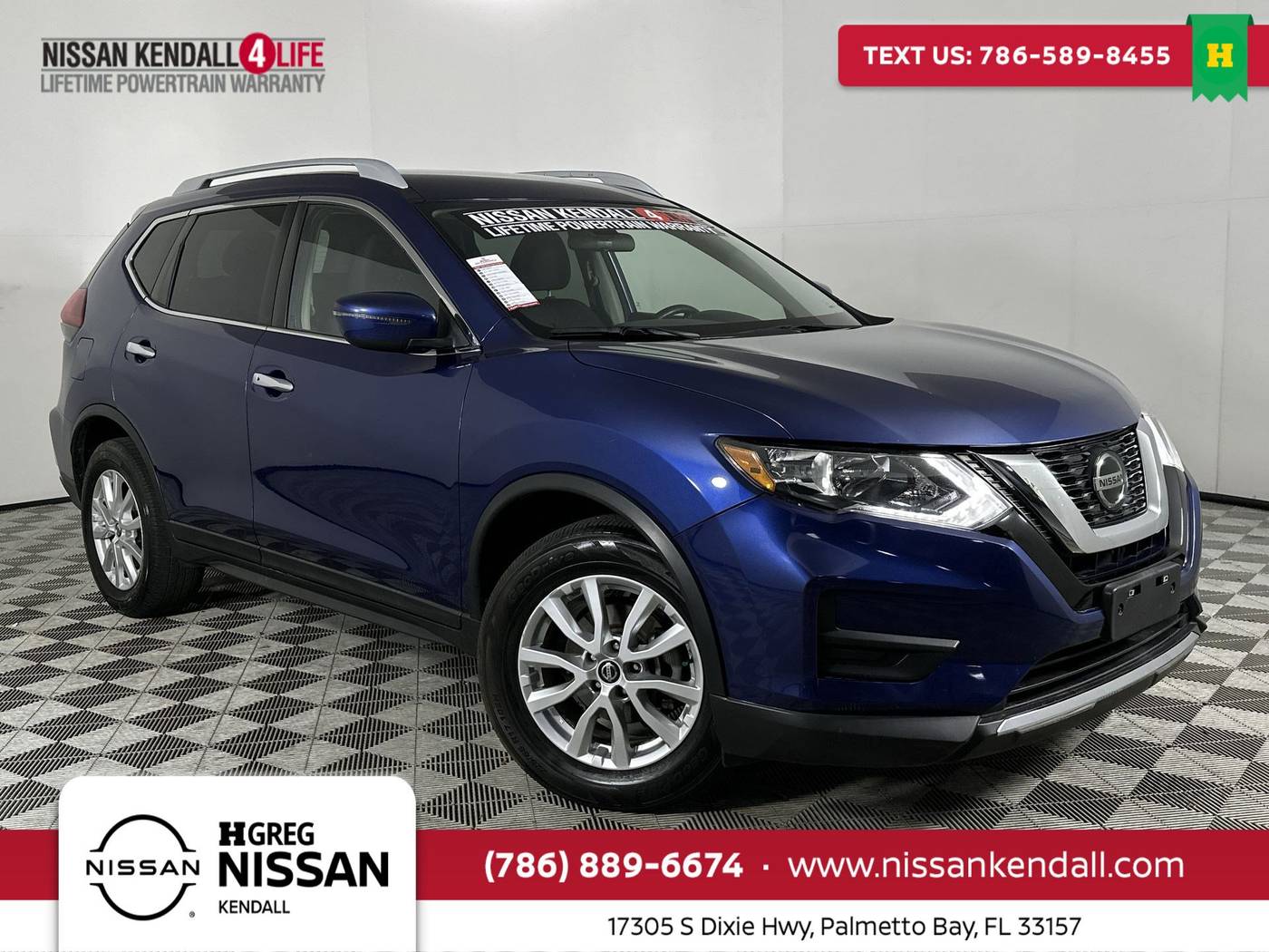2019 Nissan Rogue SV — SUV — 88,243 mi — Palmetto Bay, FL