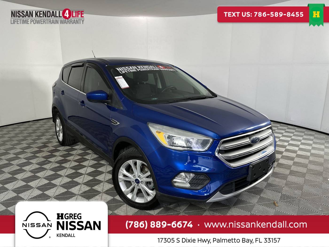2017 Ford Escape SE — SUV — 64,850 mi — Palmetto Bay, FL