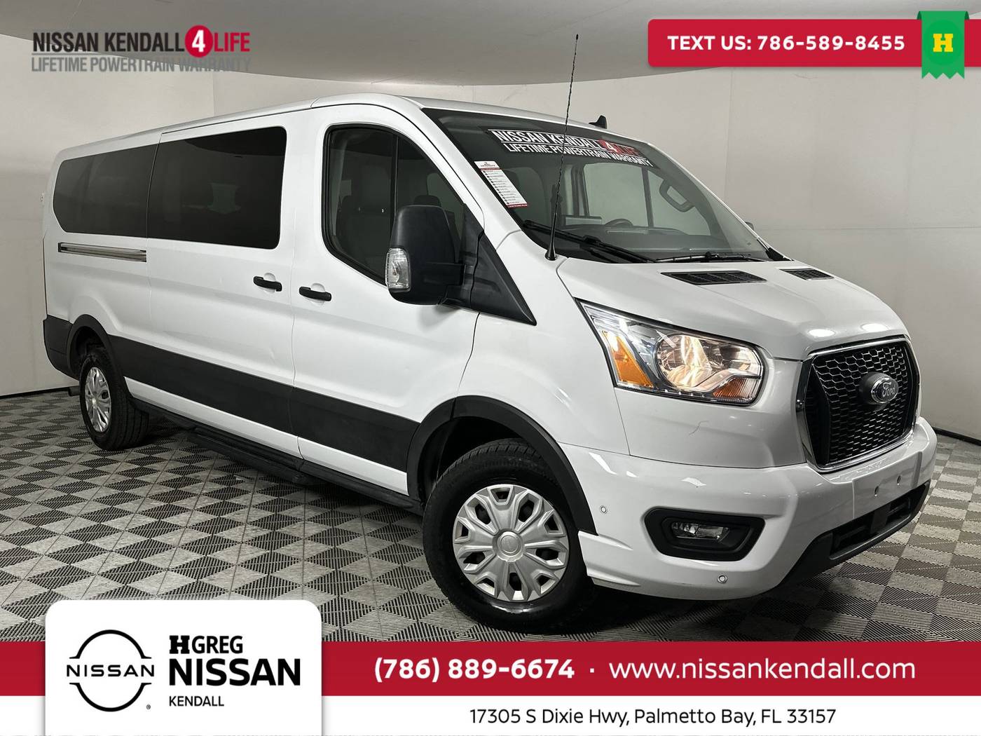 2022 Ford Transit Passenger Wagon T-350 XLT — Passenger Van — 64,938 mi — Palmetto Bay, FL