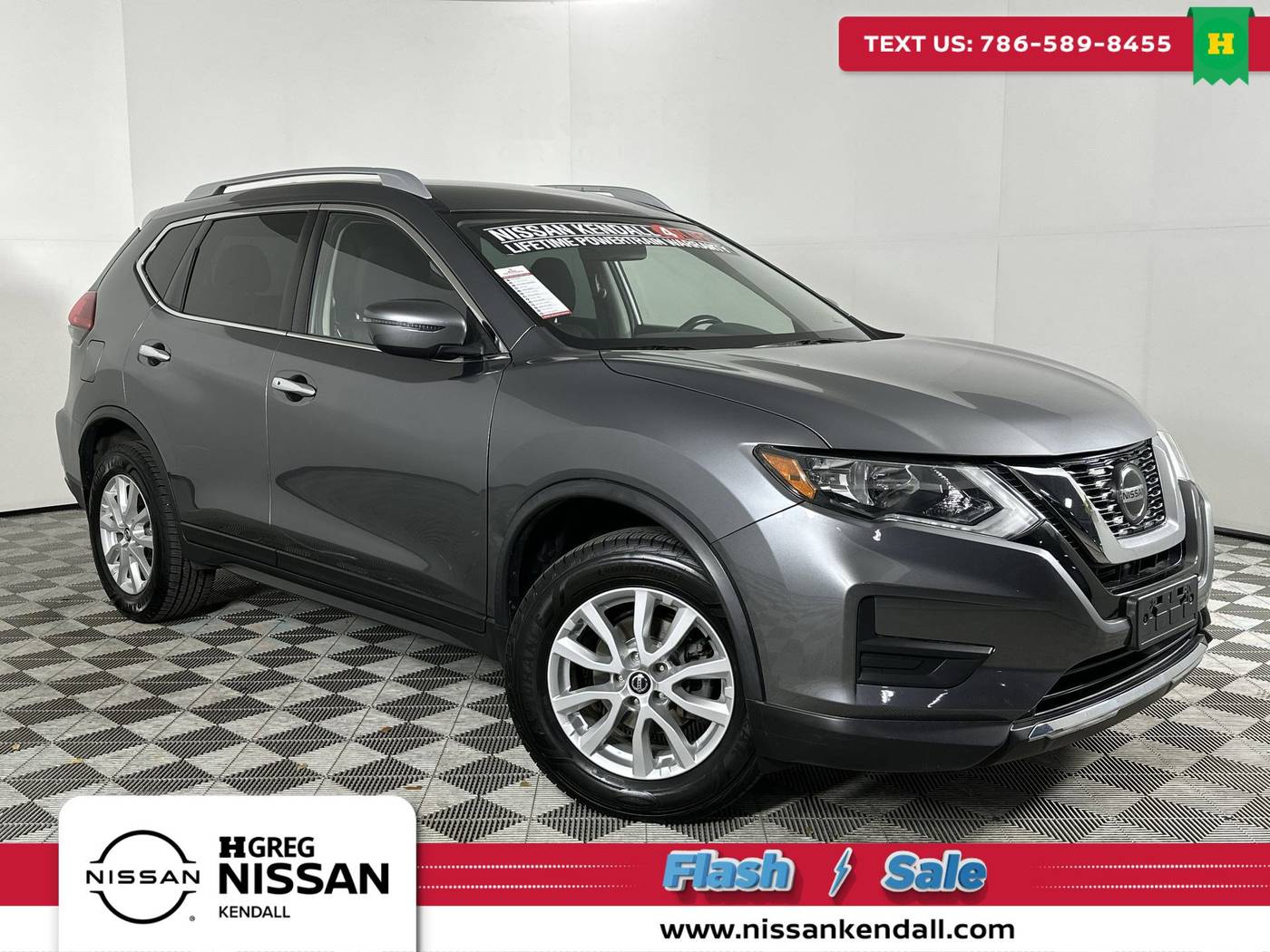 2018 Nissan Rogue SV — SUV — 76,575 mi — Palmetto Bay, FL
