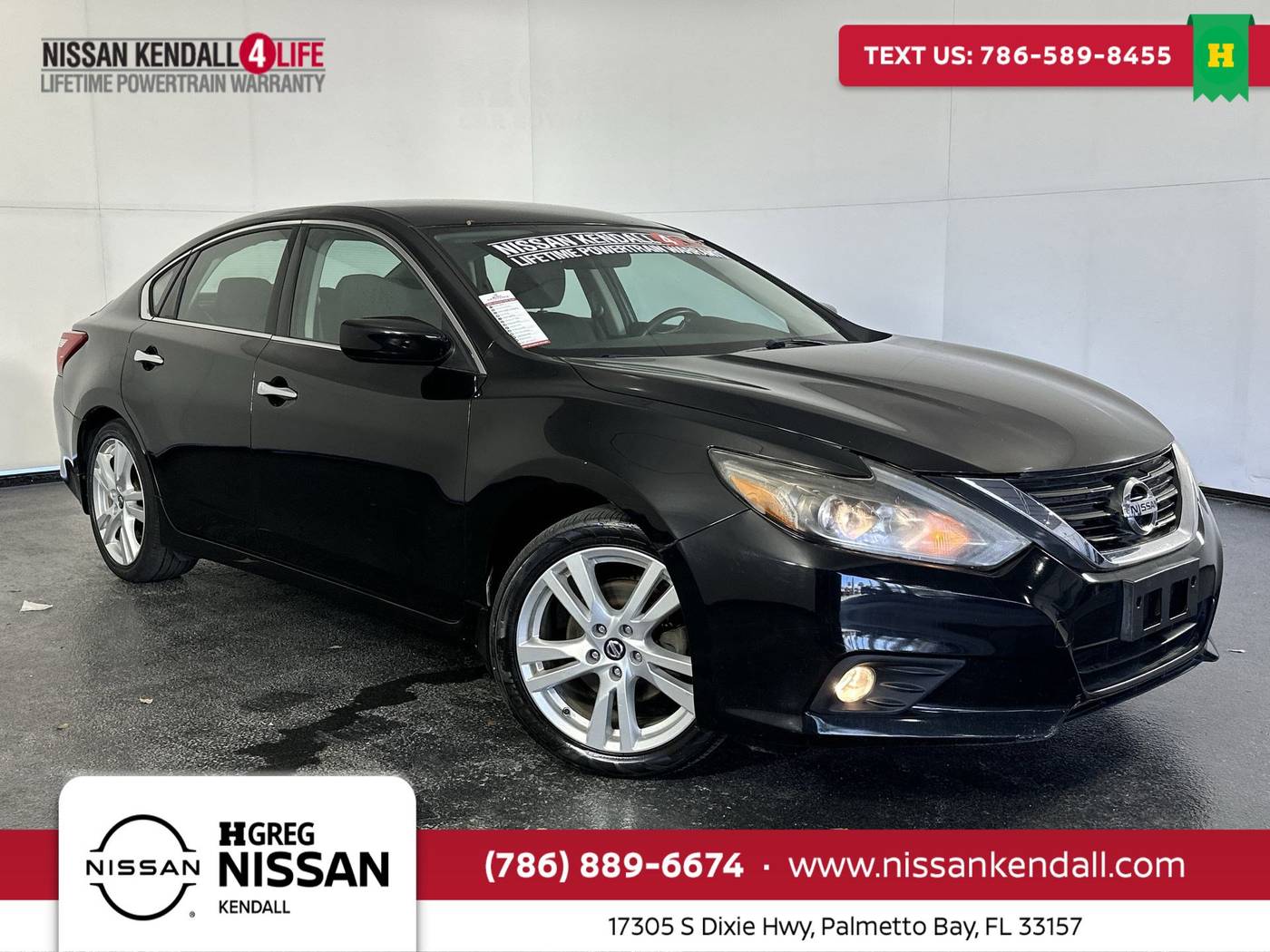 2016 Nissan Altima 2.5 SR — Sedan — 71,954 mi — Palmetto Bay, FL