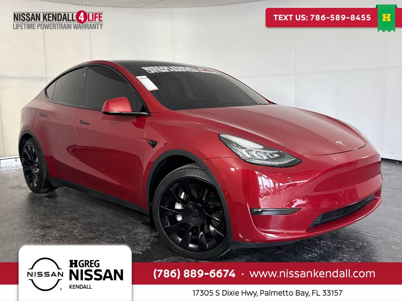2022 Tesla Model Y Long Range — SUV — 55,113 mi — Palmetto Bay, FL