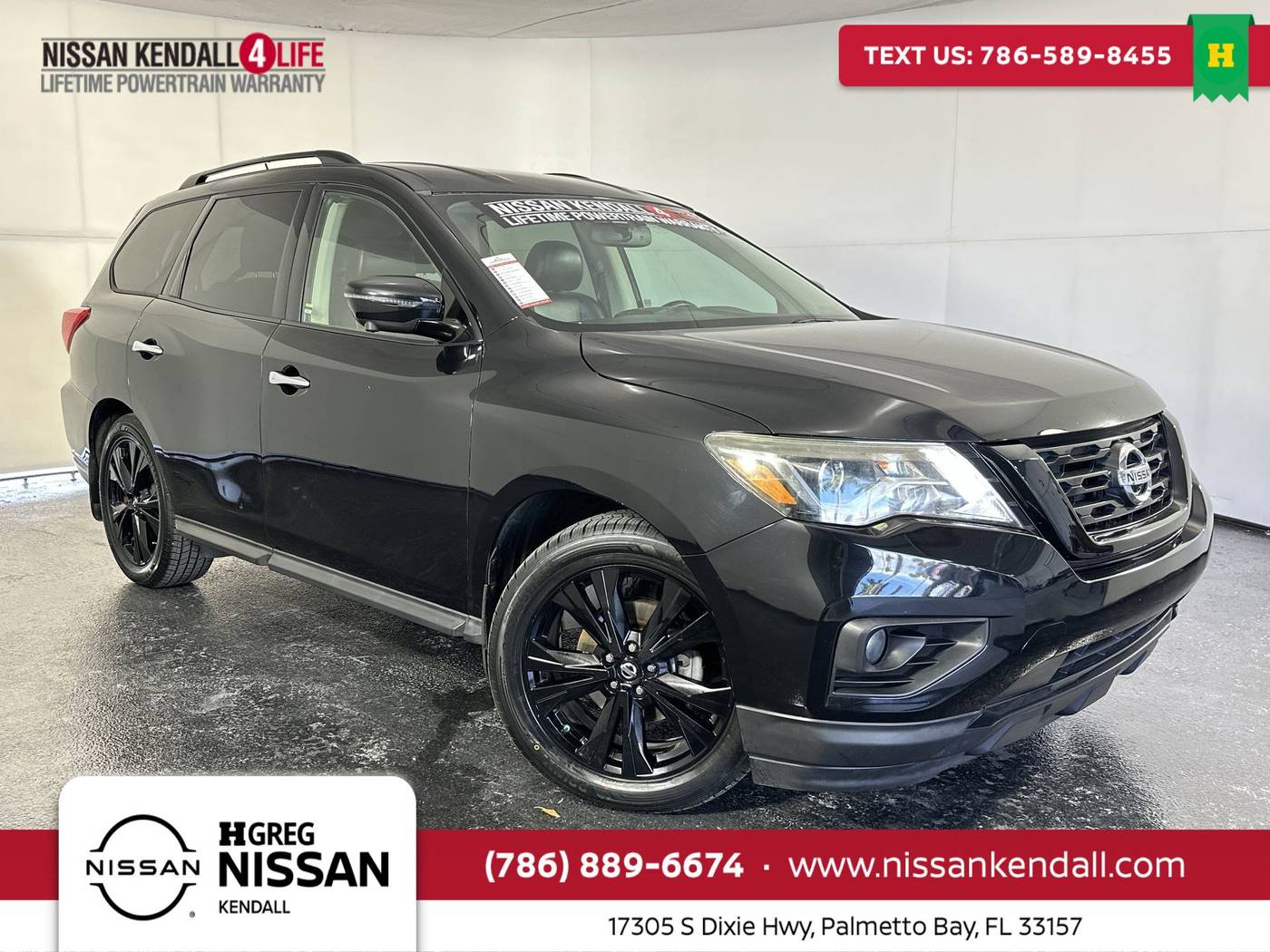 2018 Nissan Pathfinder SL — SUV — 84,485 mi — Palmetto Bay, FL