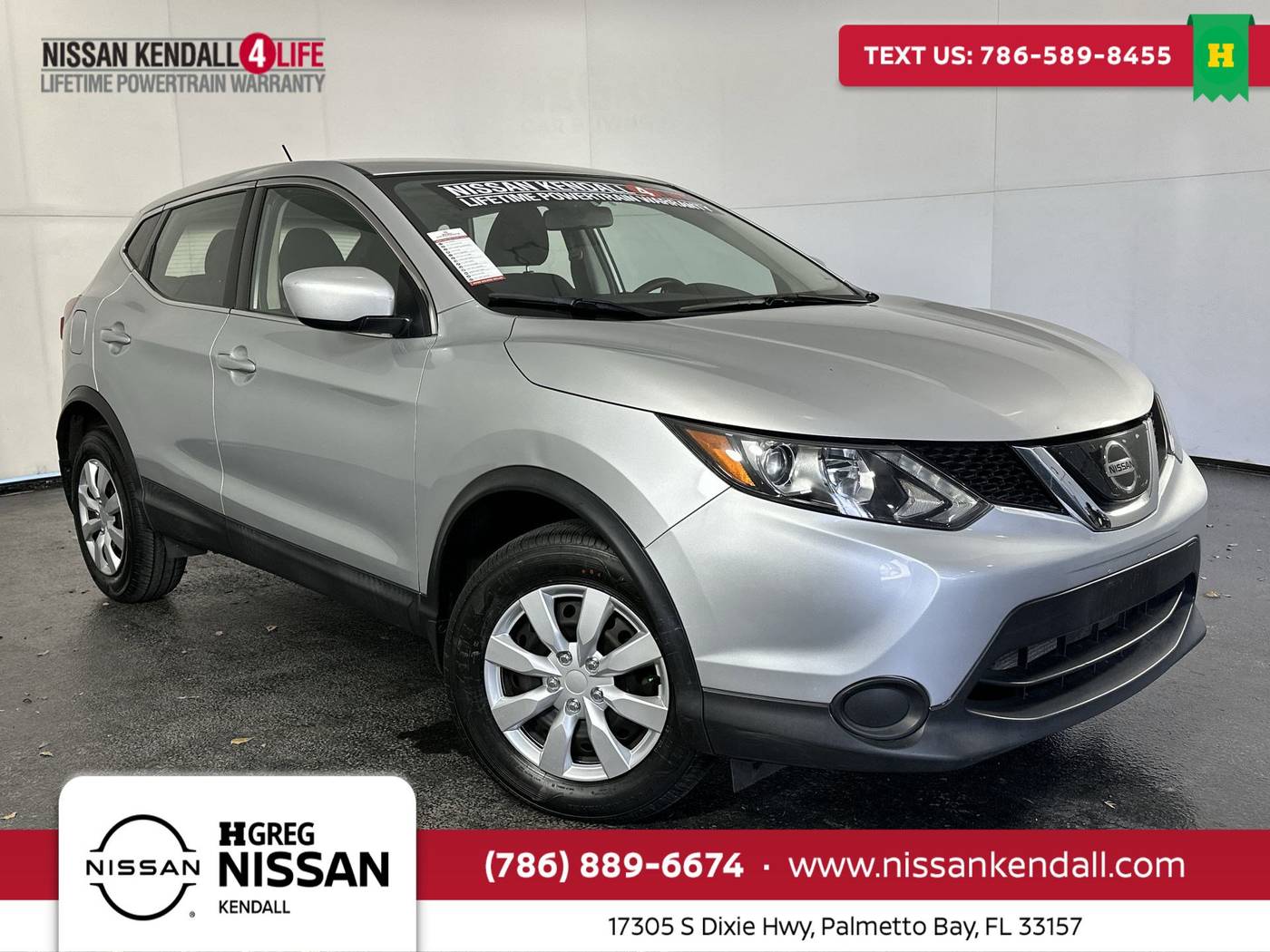 2018 Nissan Rogue Sport S — SUV — 73,594 mi — Palmetto Bay, FL