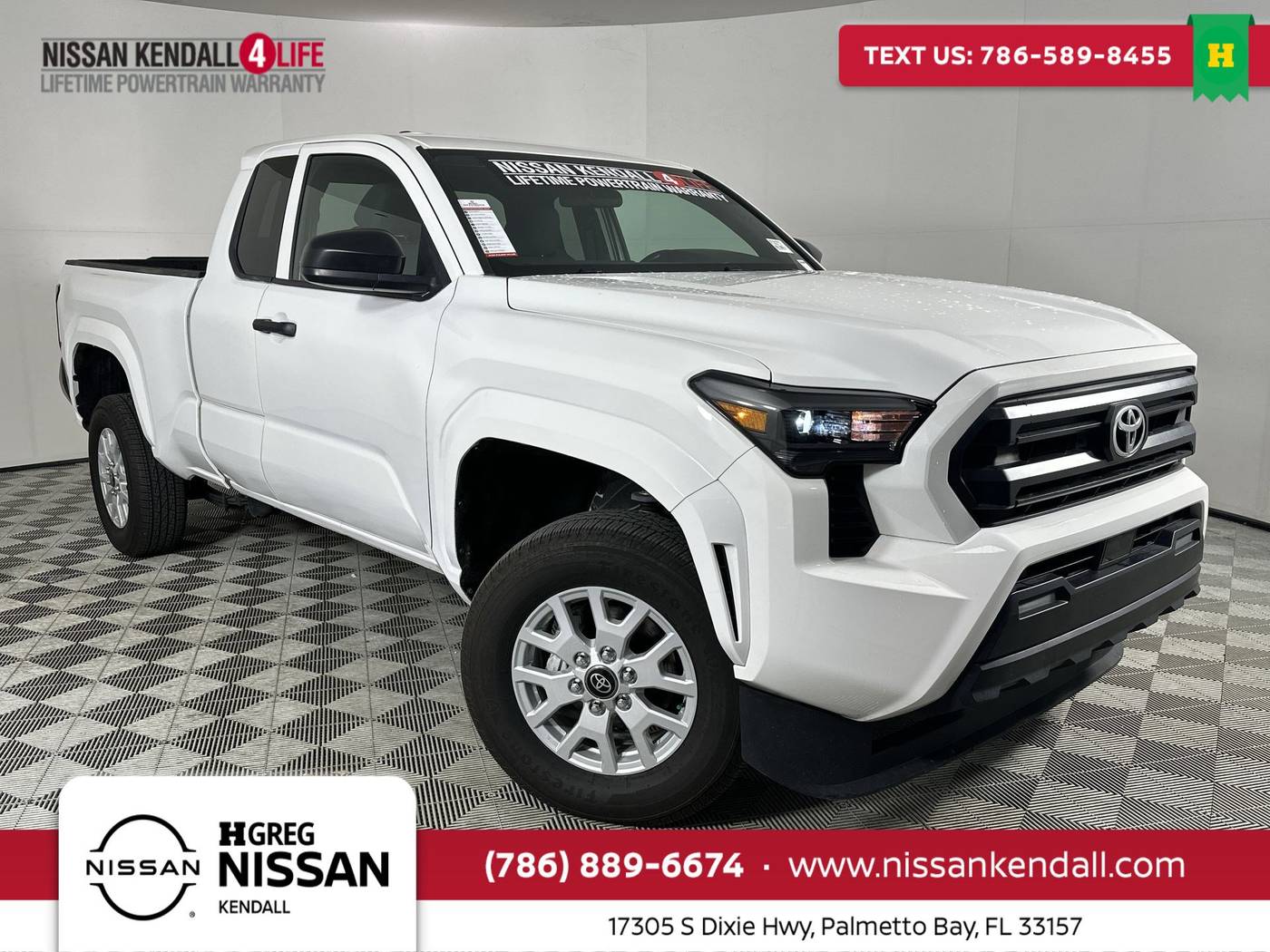 2024 Toyota Tacoma SR — Pickup Truck — 3,633 mi — Palmetto Bay, FL