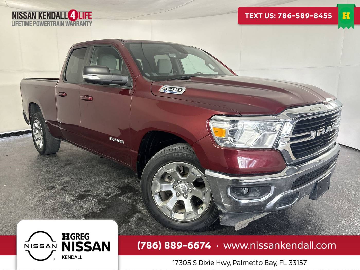 2021 Ram 1500 Big Horn — Pickup Truck — 75,663 mi — Palmetto Bay, FL