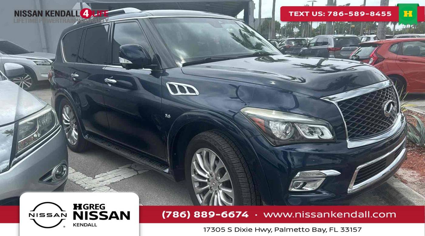 2017 INFINITI QX80 Standard — SUV — 95,881 mi — Palmetto Bay, FL