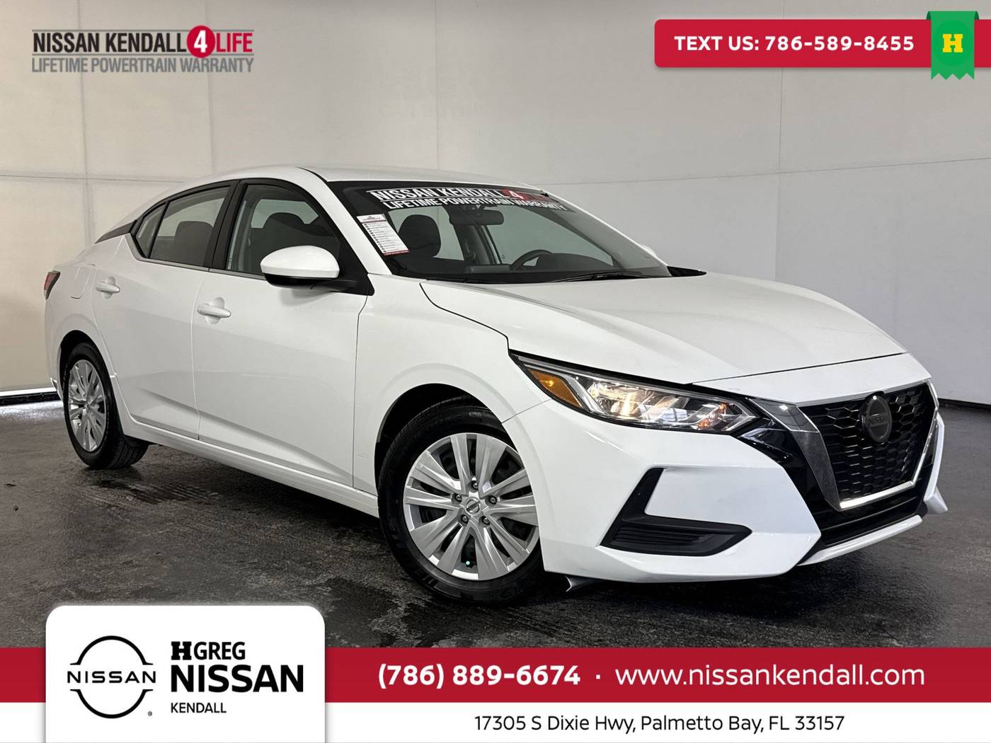 2023 Nissan Sentra S — Sedan — 58,148 mi — Palmetto Bay, FL