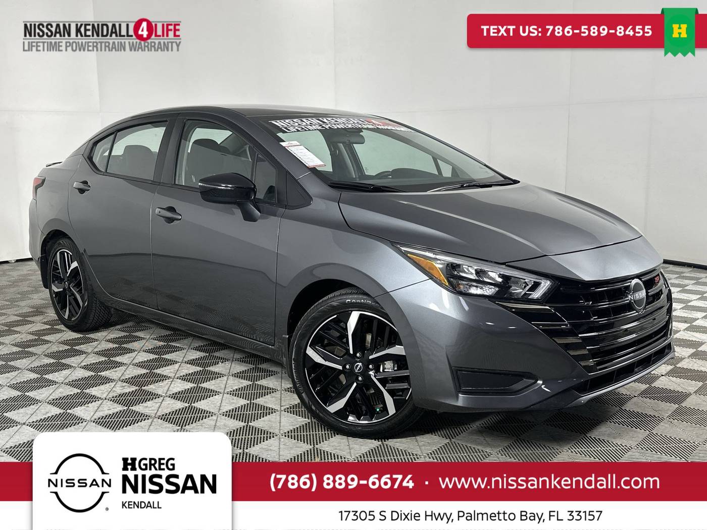 2025 Nissan Versa SR — Sedan — 11,762 mi — Palmetto Bay, FL