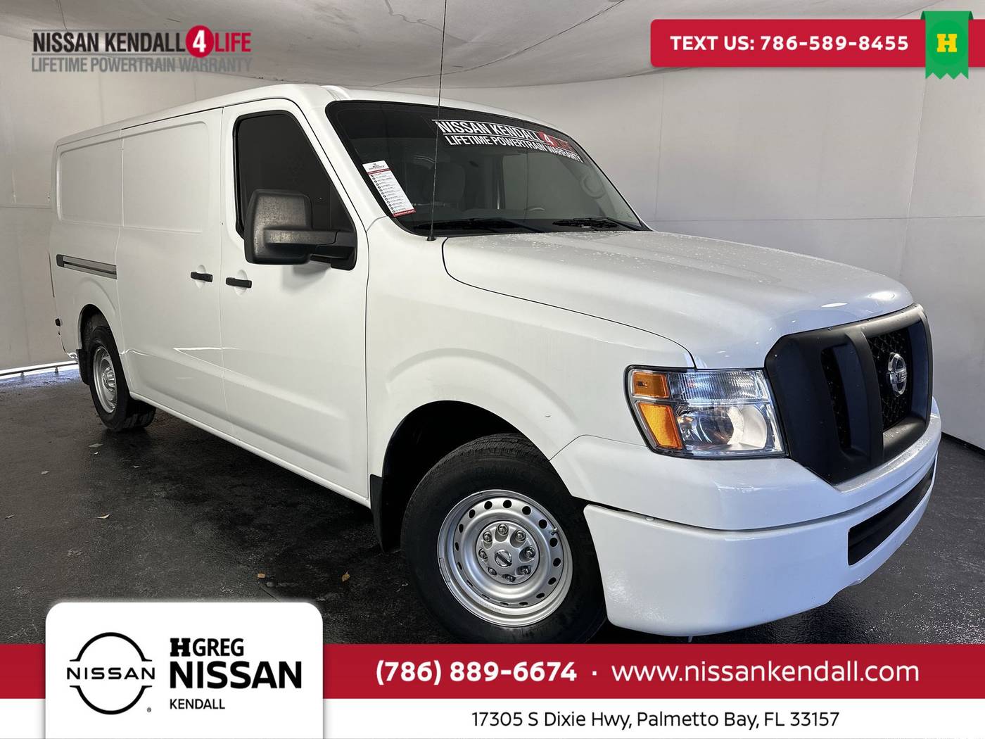 2020 Nissan NV Cargo NV2500 HD S — Cargo Van — 20,762 mi — Palmetto Bay, FL