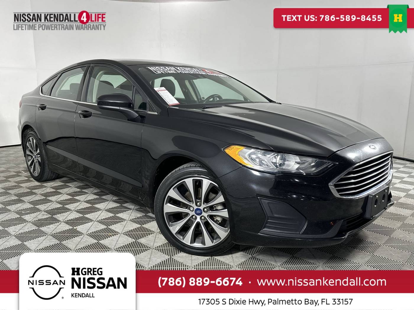 2019 Ford Fusion SE — Sedan — 78,837 mi — Palmetto Bay, FL