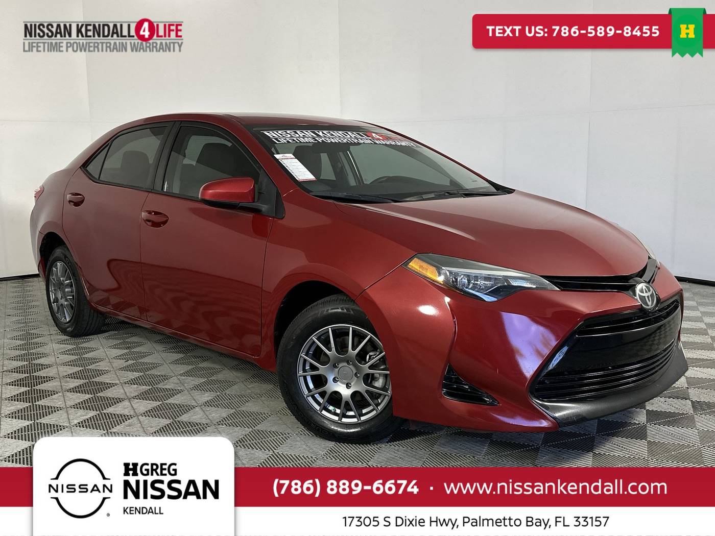2017 Toyota Corolla L — Sedan — 66,618 mi — Palmetto Bay, FL