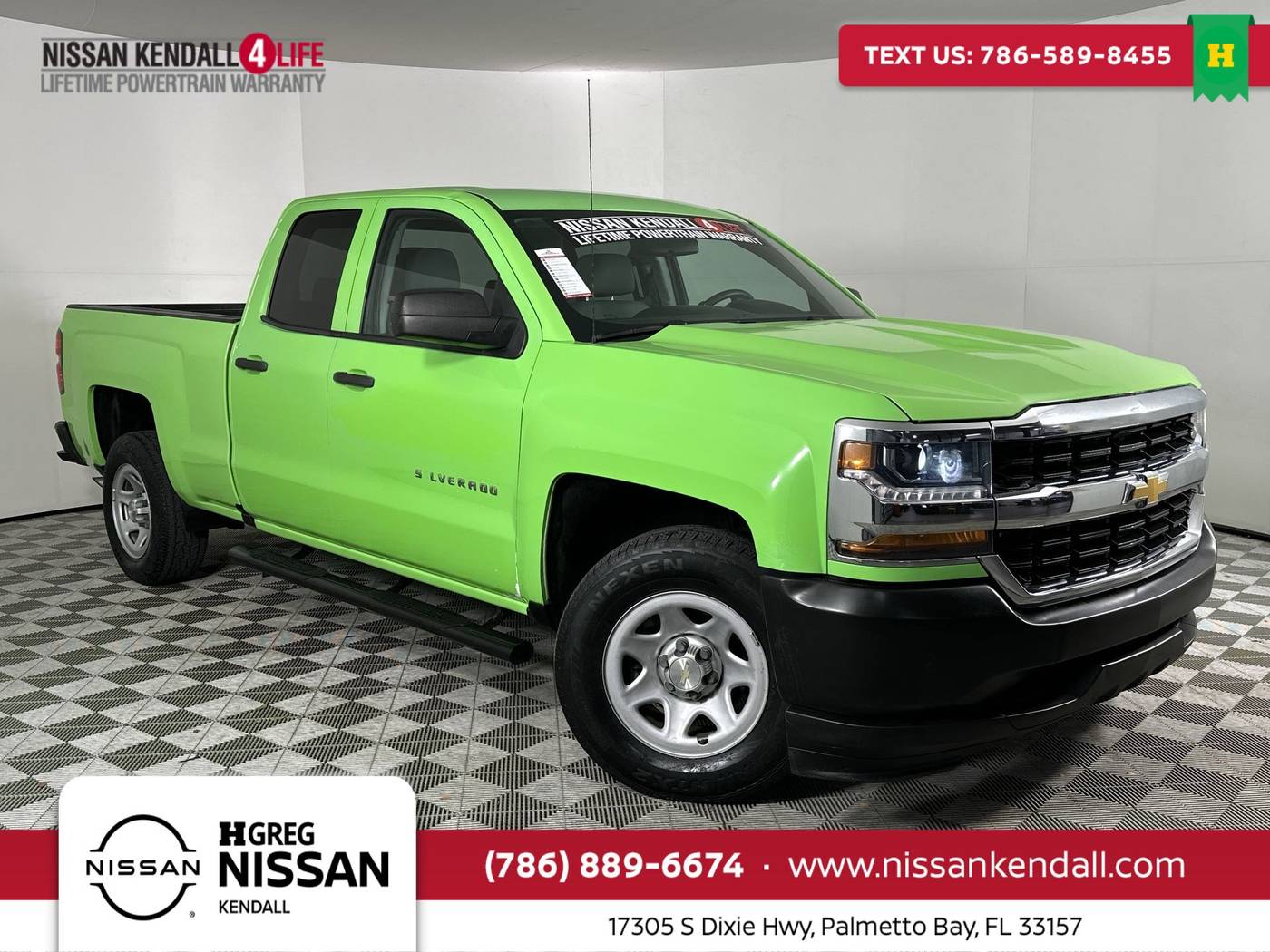 2018 Chevrolet Silverado 1500 WT — Pickup Truck — 66,435 mi — Palmetto Bay, FL