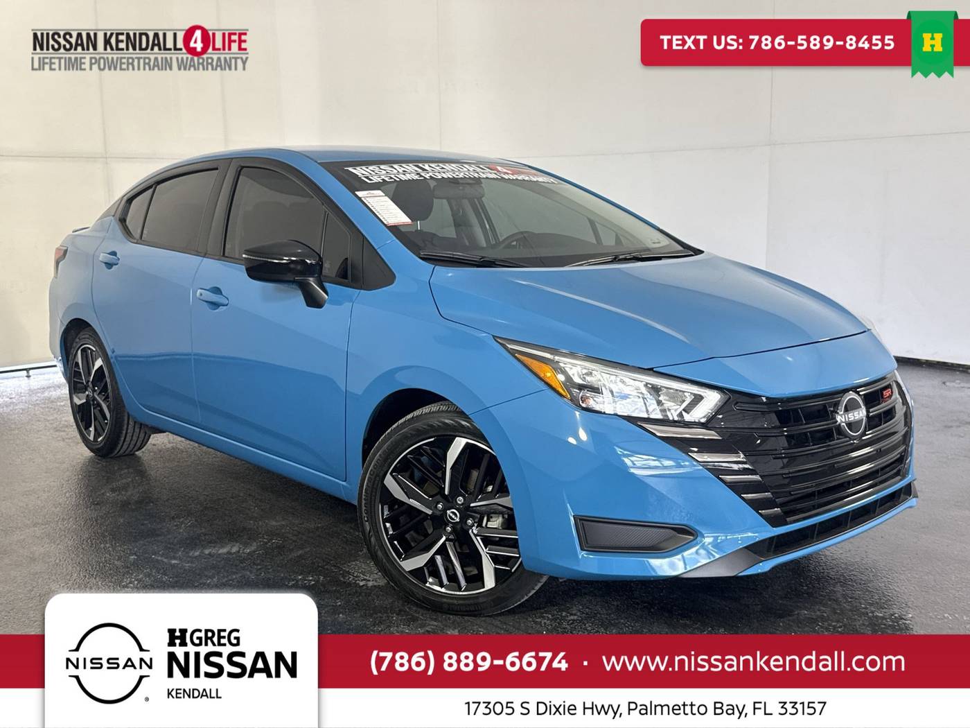 2025 Nissan Versa SR — Sedan — 3,880 mi — Palmetto Bay, FL