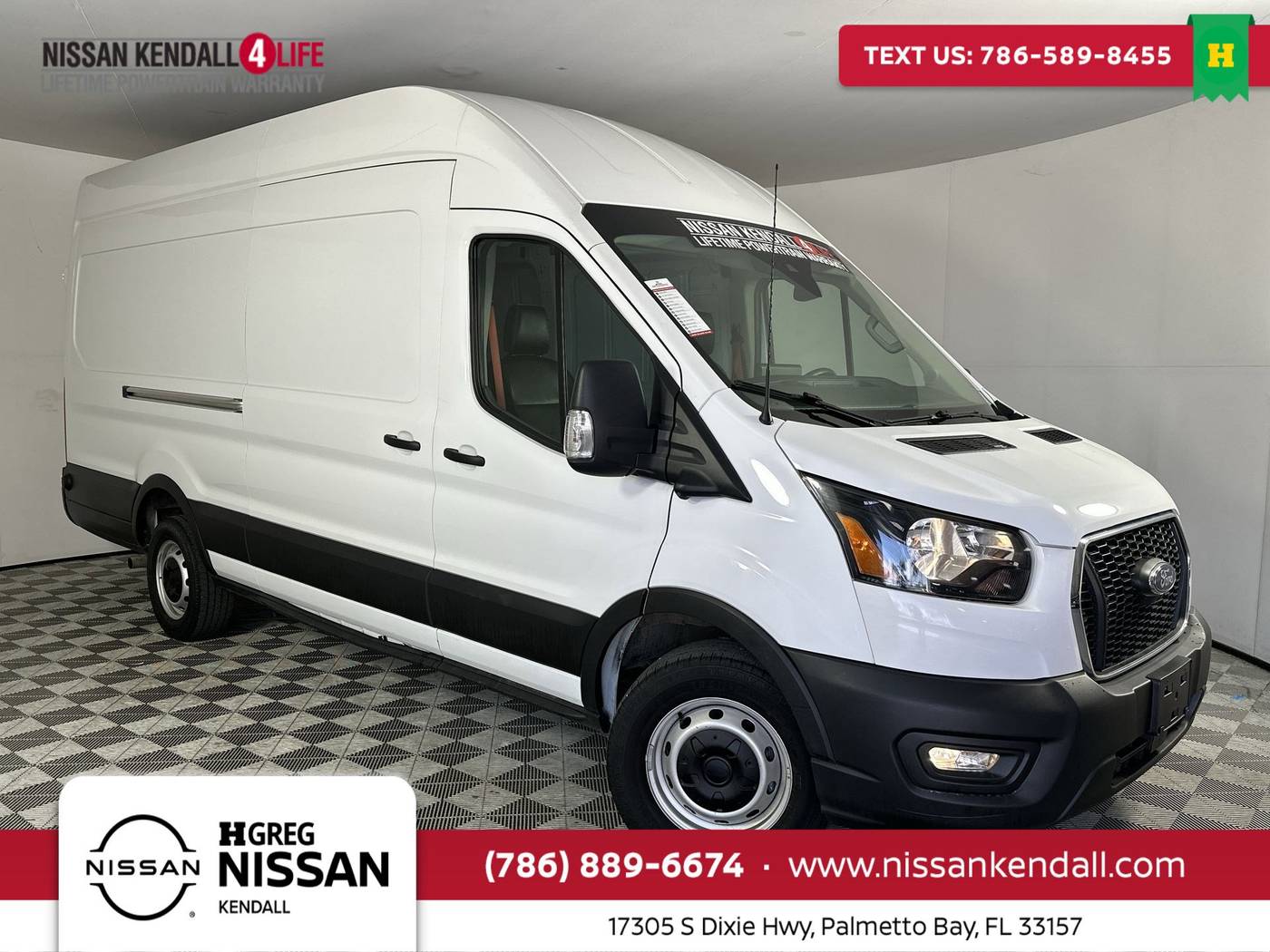 2023 Ford Transit Cargo Van T-350 — Cargo Van — 64,068 mi — Palmetto Bay, FL