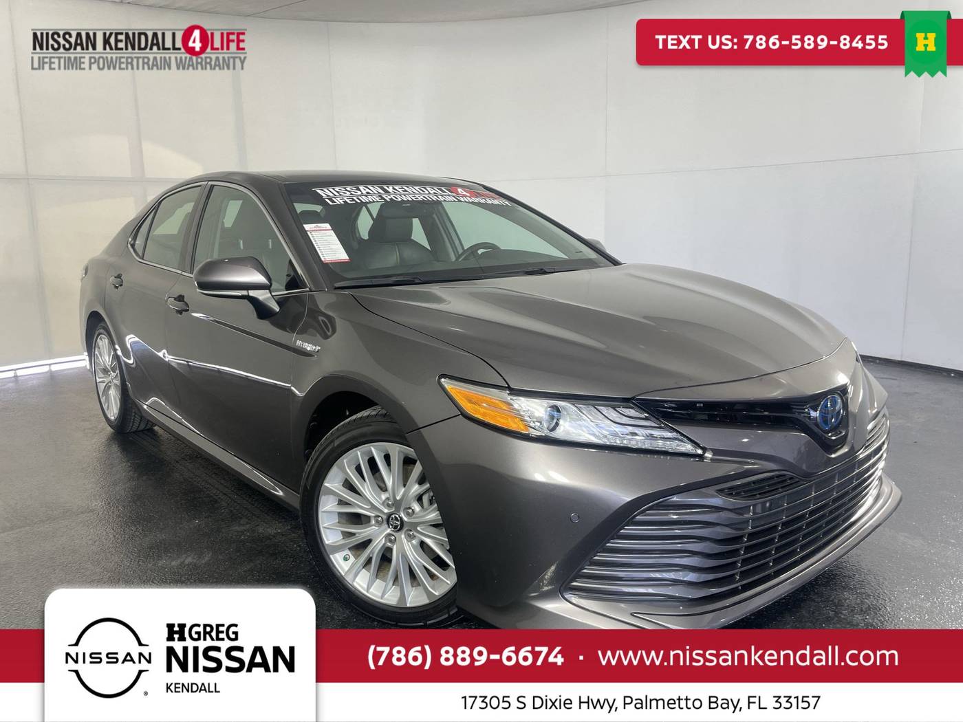 2018 Toyota Camry Hybrid LE — Sedan — 35,560 mi — Palmetto Bay, FL