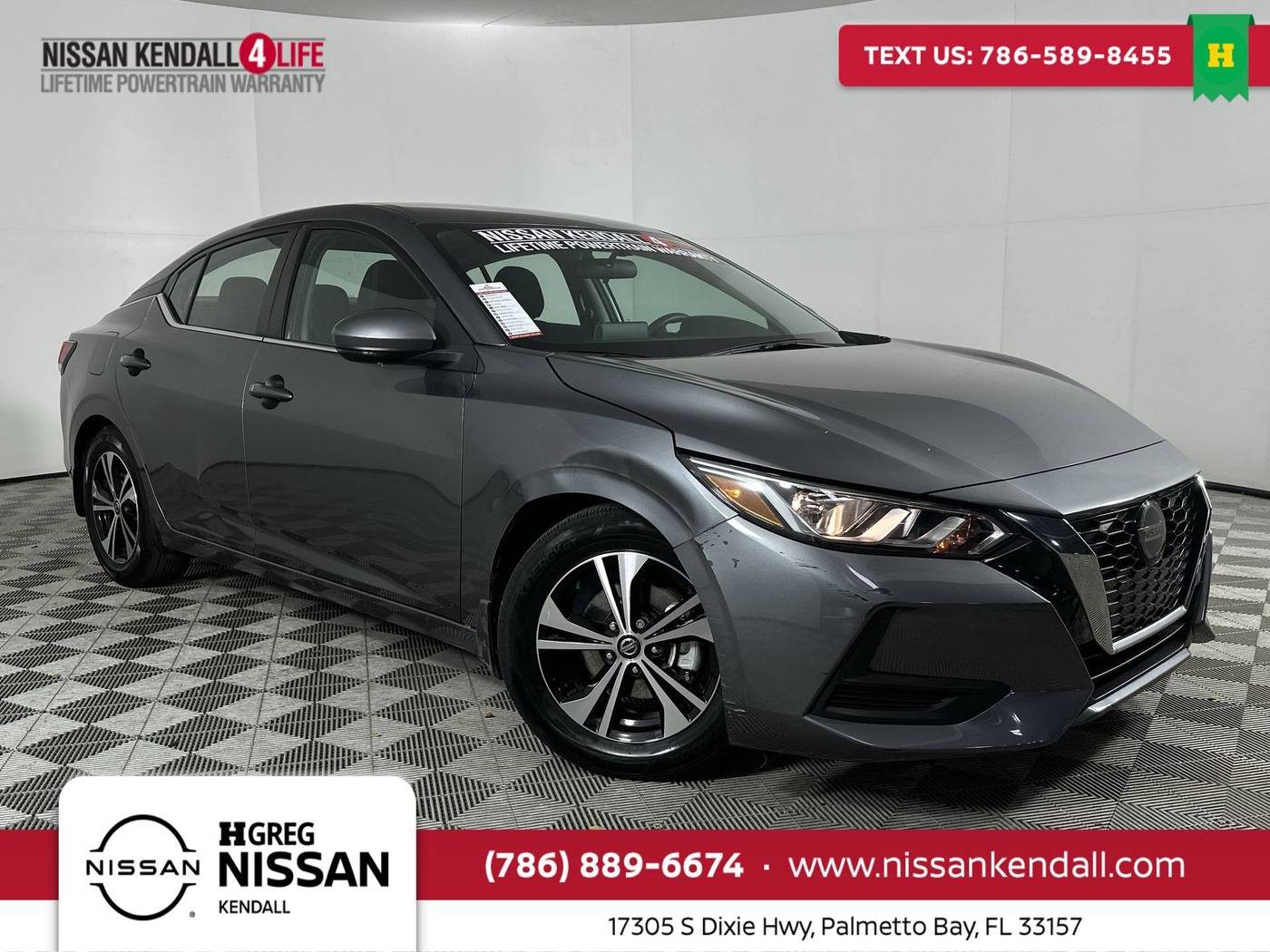 2020 Nissan Sentra SV — Sedan — 31,036 mi — Palmetto Bay, FL