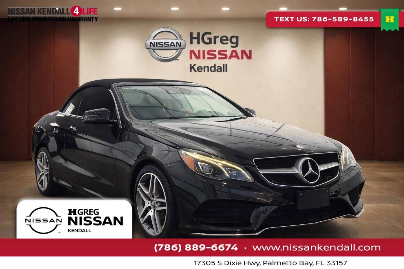 2017 Mercedes-Benz E-Class E 400 — Convertible — 76,153 mi — Palmetto Bay, FL