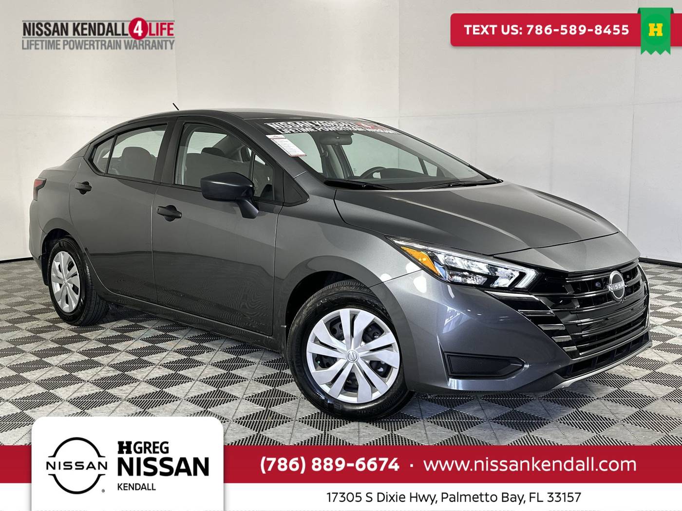 2025 Nissan Versa S — Sedan — 5,425 mi — Palmetto Bay, FL