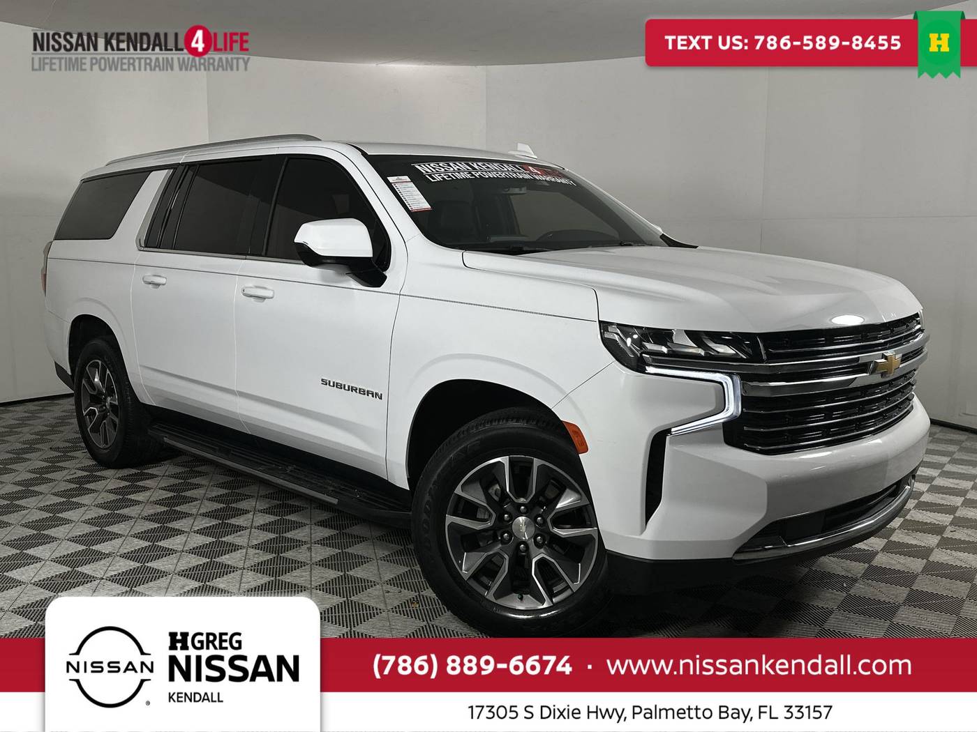 2021 Chevrolet Suburban LT — SUV — 79,363 mi — Palmetto Bay, FL