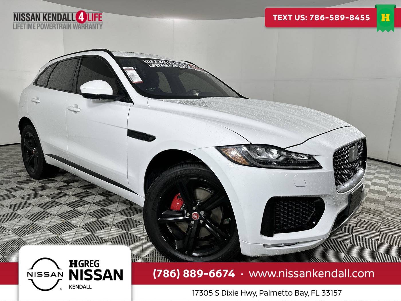 2019 Jaguar F-PACE S — SUV — 40,095 mi — Palmetto Bay, FL