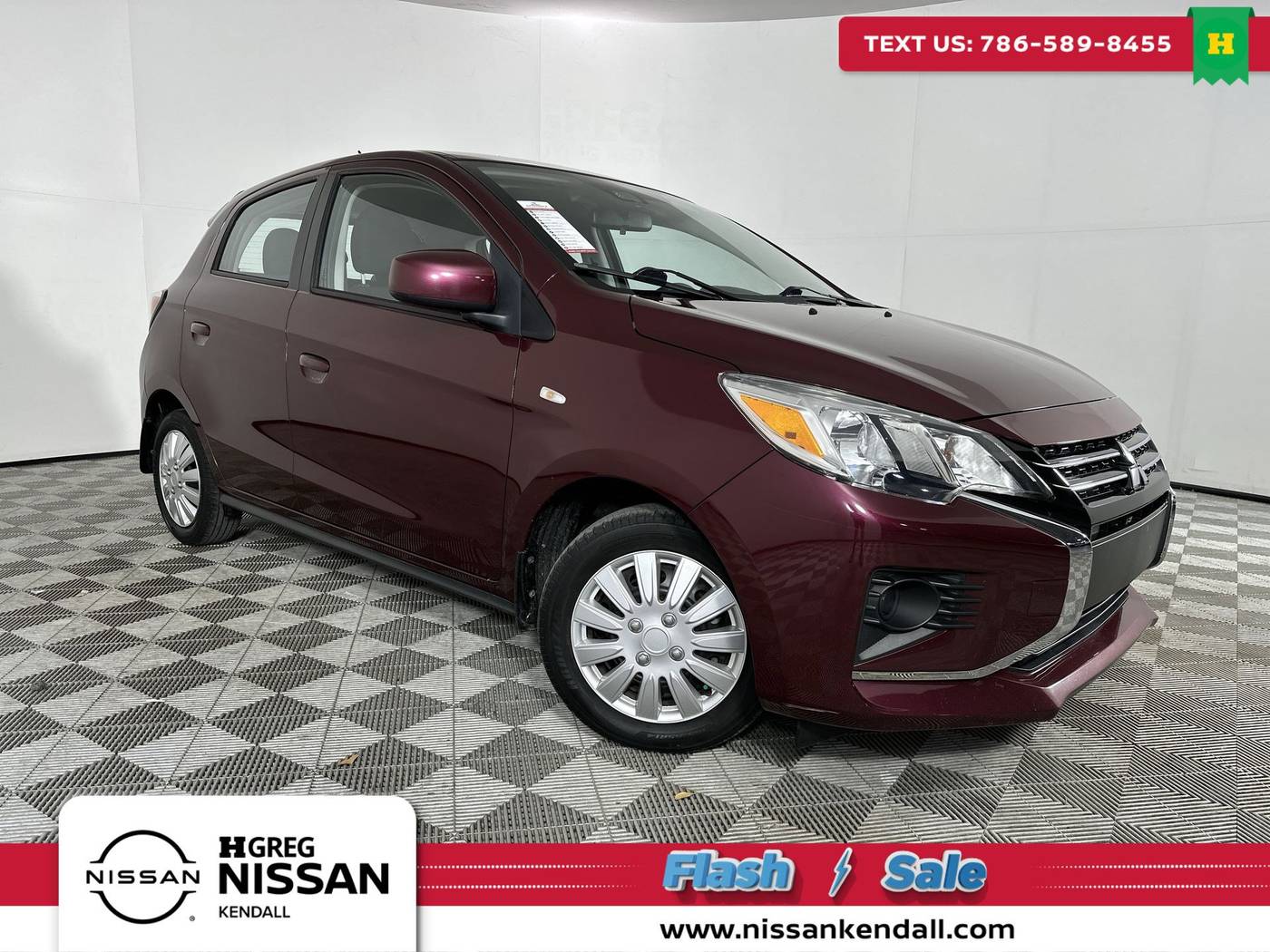 2021 Mitsubishi Mirage ES — Hatchback — 64,622 mi — Palmetto Bay, FL