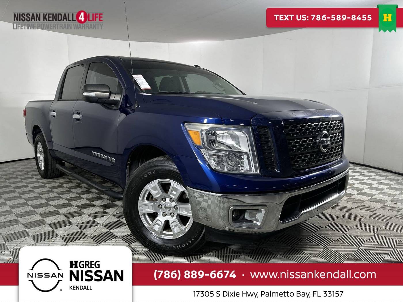 2019 Nissan Titan SV — Pickup Truck — 92,722 mi — Palmetto Bay, FL