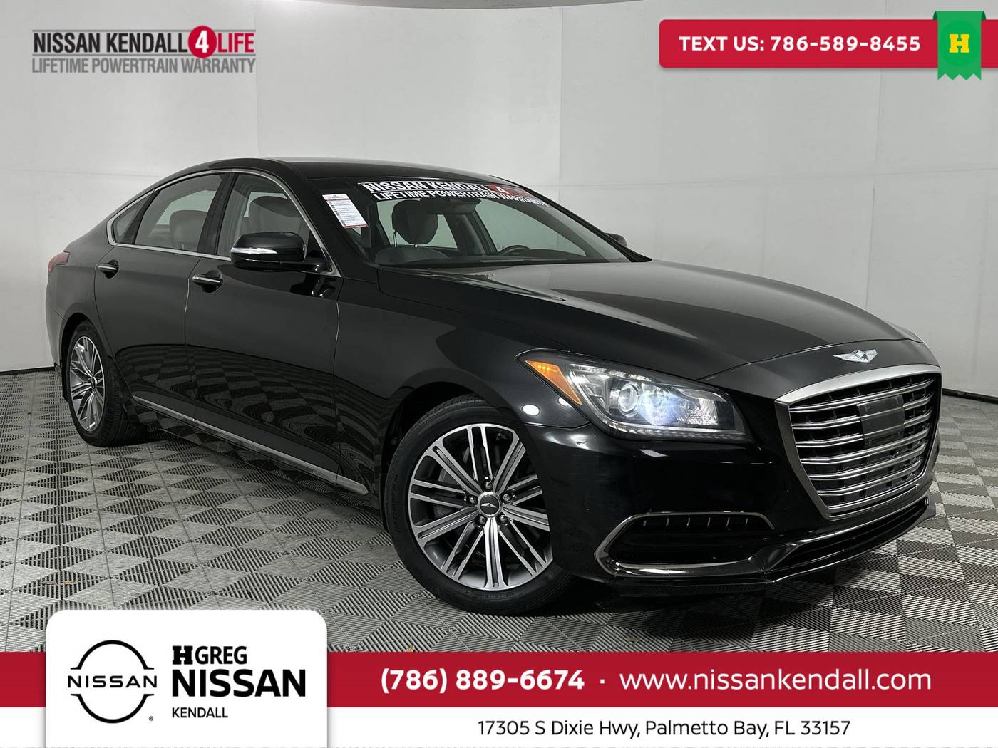 2018 Genesis G80 3.8L — Sedan — 58,843 mi — Palmetto Bay, FL