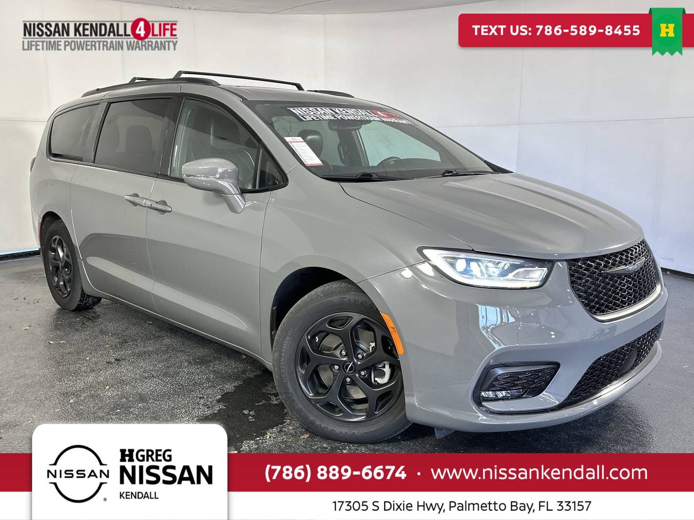 2021 Chrysler Pacifica Hybrid Limited — Minivan — 57,575 mi — Palmetto Bay, FL