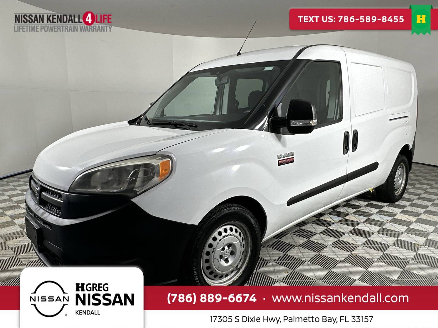 2016 Ram ProMaster City Cargo Van Tradesman — Minivan — 83,524 mi — Palmetto Bay, FL
