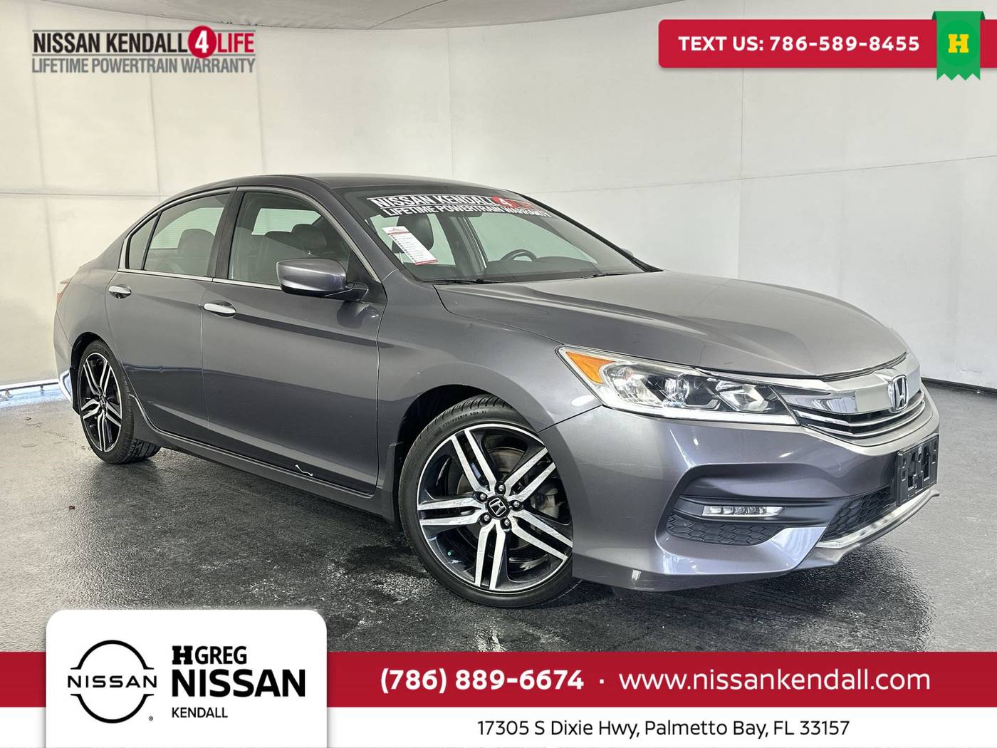 2016 Honda Accord Sport — Sedan — 69,349 mi — Palmetto Bay, FL