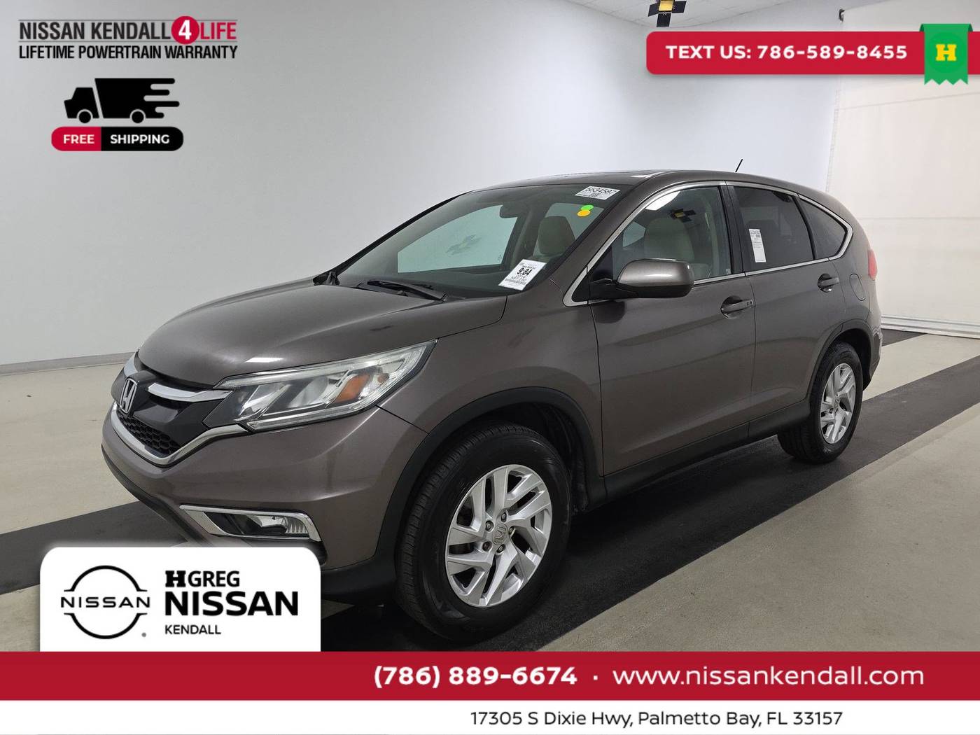 2016 Honda CR-V EX — SUV — 87,232 mi — Palmetto Bay, FL