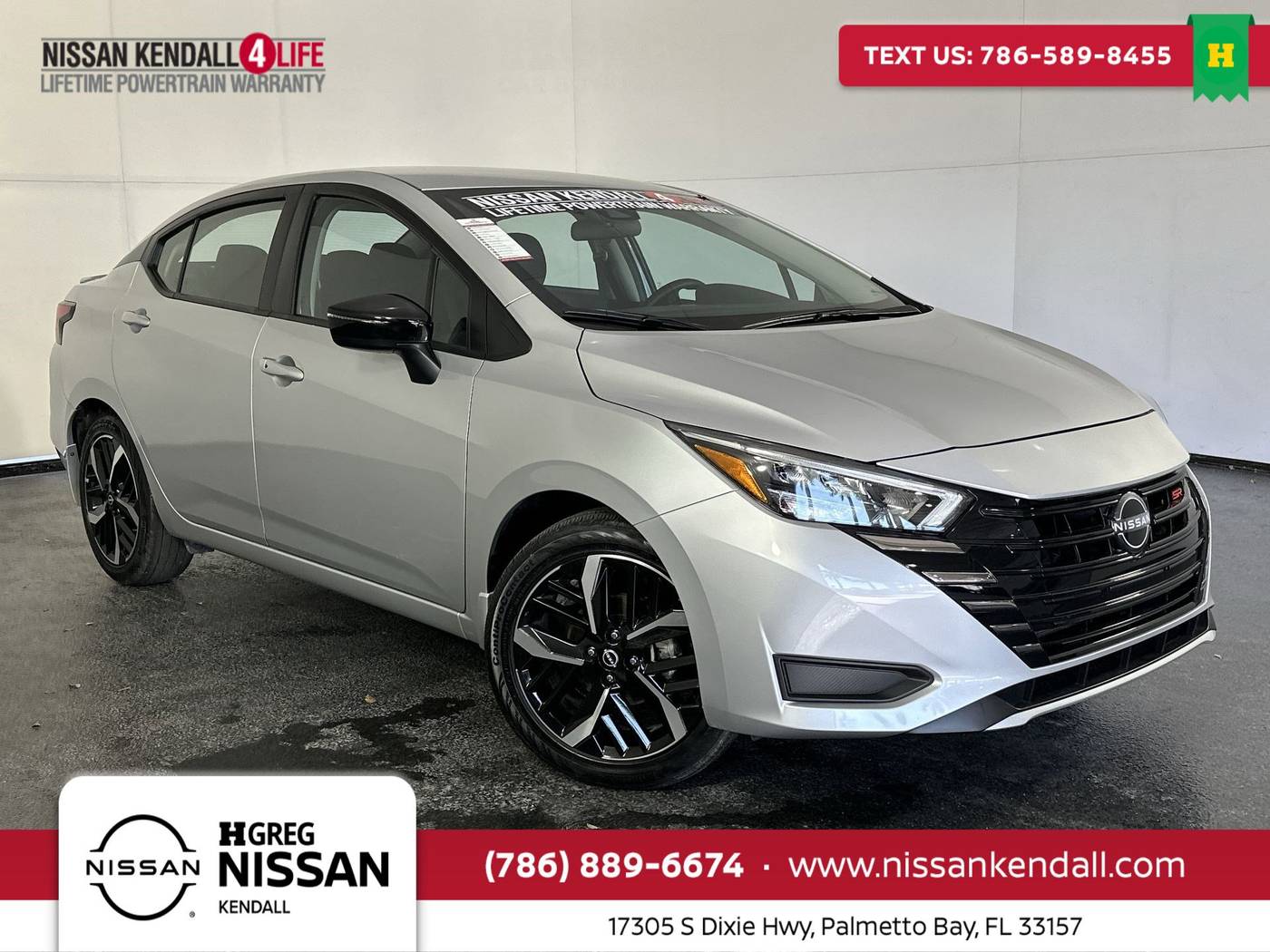 2025 Nissan Versa SR — Sedan — 15 mi — Palmetto Bay, FL