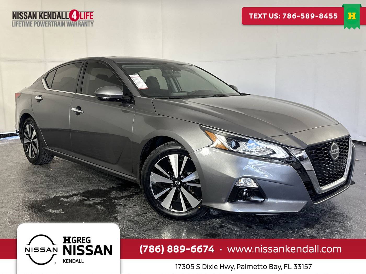 2021 Nissan Altima SL — Sedan — 27,427 mi — Palmetto Bay, FL