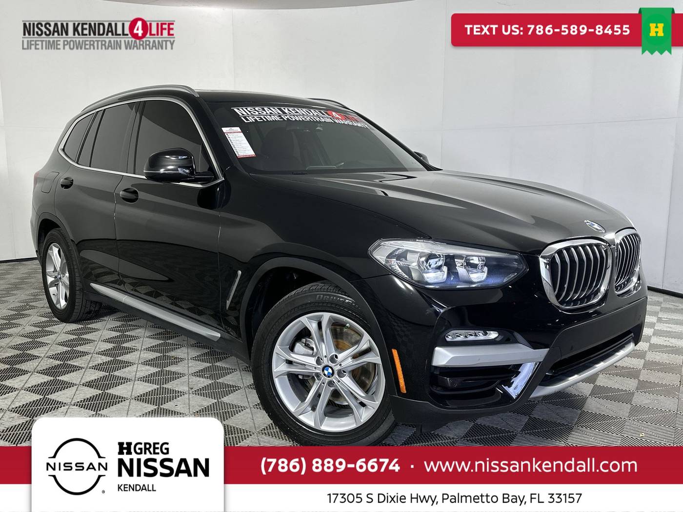 2019 BMW X3 30i — SUV — 88,575 mi — Palmetto Bay, FL