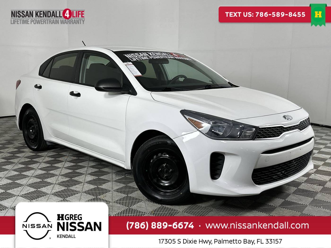 2018 Kia Rio LX — Sedan — 76,114 mi — Palmetto Bay, FL