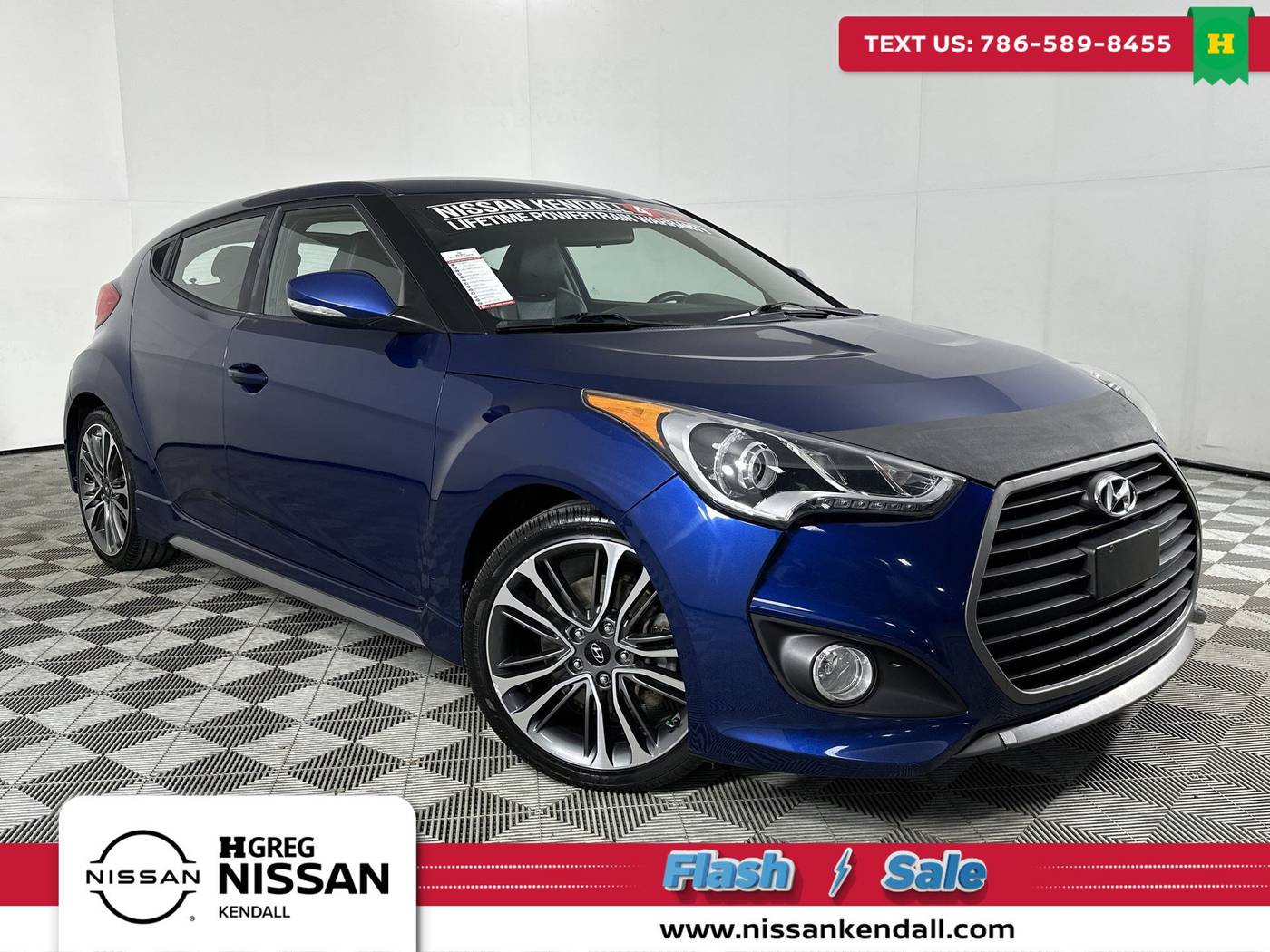 2017 Hyundai Veloster Turbo — Hatchback — 51,627 mi — Palmetto Bay, FL