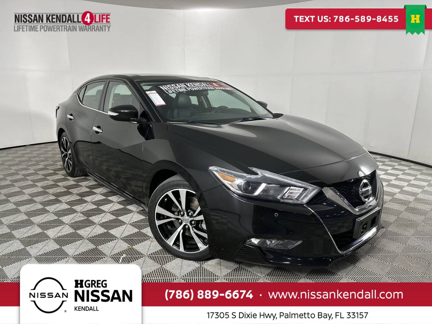 2018 Nissan Maxima SL — Sedan — 66,838 mi — Palmetto Bay, FL