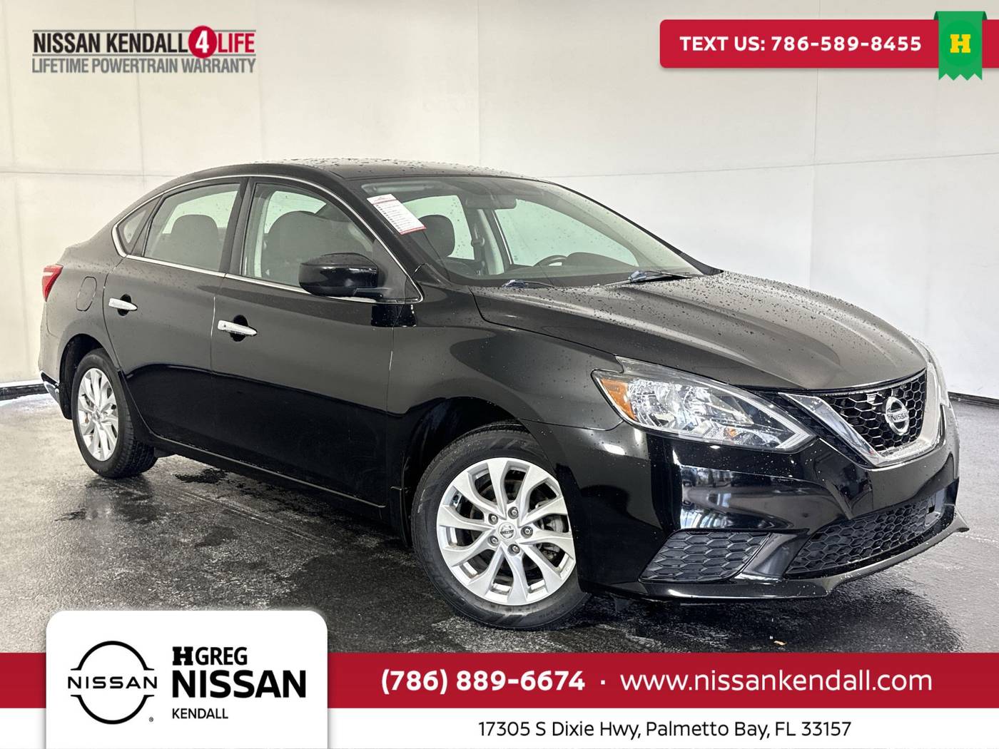 2019 Nissan Sentra SV — Sedan — 61,933 mi — Palmetto Bay, FL