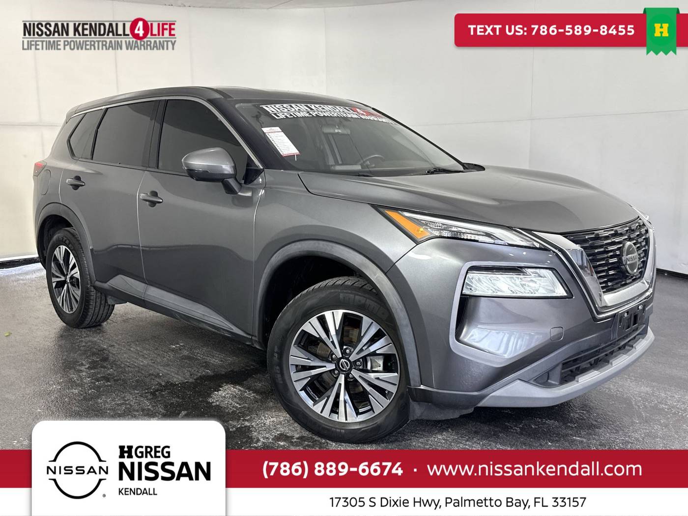 2021 Nissan Rogue SV — SUV — 81,687 mi — Palmetto Bay, FL