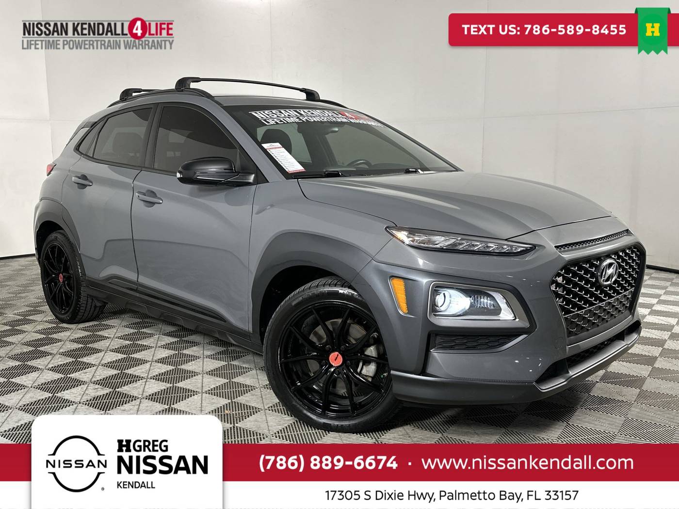 2021 Hyundai Kona NIGHT — SUV — 40,468 mi — Palmetto Bay, FL
