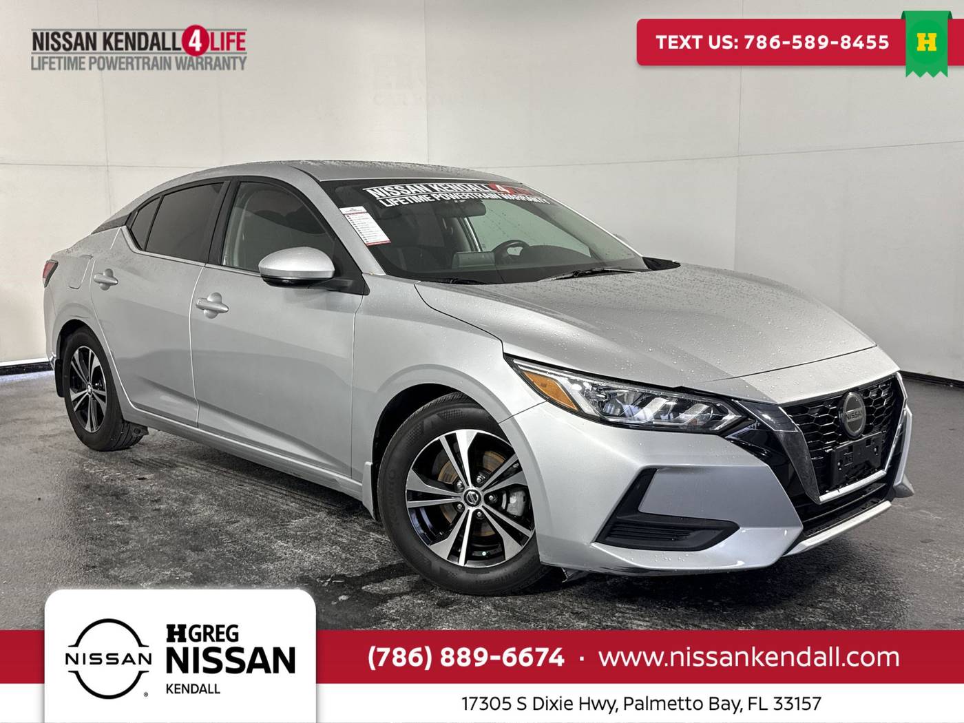 2020 Nissan Sentra SV — Sedan — 57,140 mi — Palmetto Bay, FL
