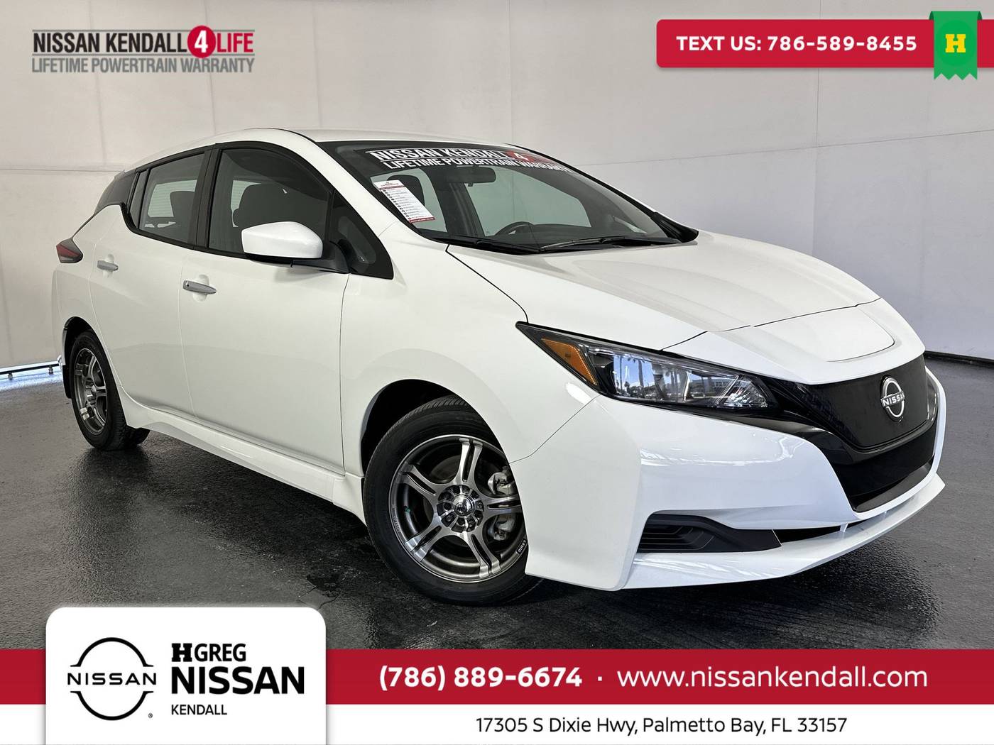 2023 Nissan LEAF S — Hatchback — 10,938 mi — Palmetto Bay, FL