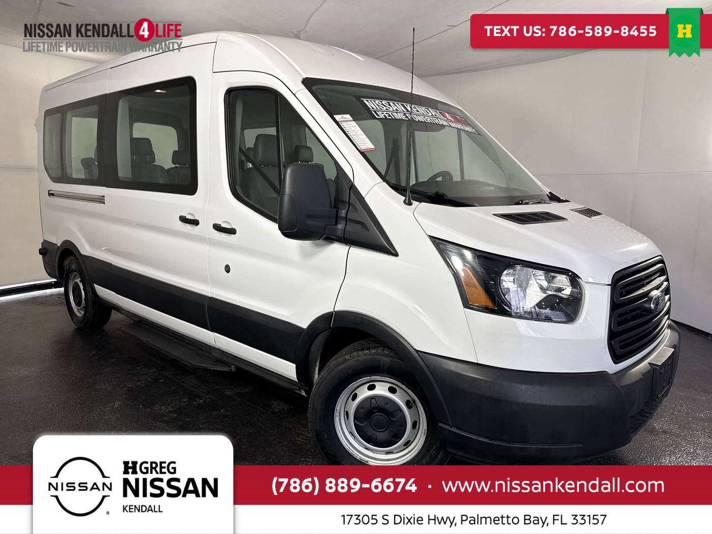 2019 Ford Transit Passenger Wagon T-350 XL — Passenger Van — 81,198 mi — Palmetto Bay, FL