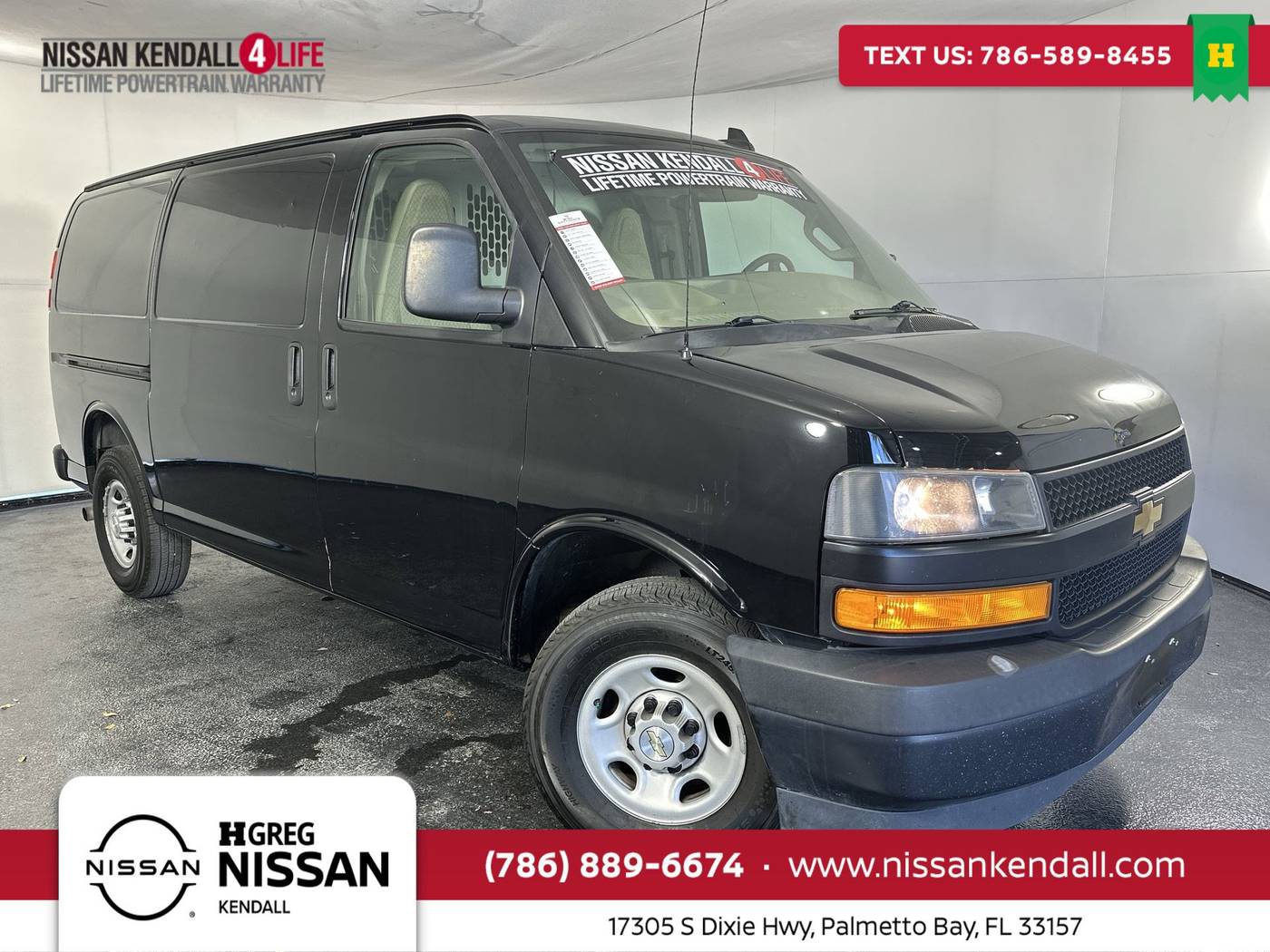 2020 Chevrolet Express Cargo Van Base — Cargo Van — 64,845 mi — Palmetto Bay, FL