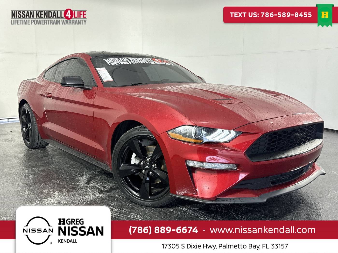 2022 Ford Mustang EcoBoost — Coupe — 83,052 mi — Palmetto Bay, FL