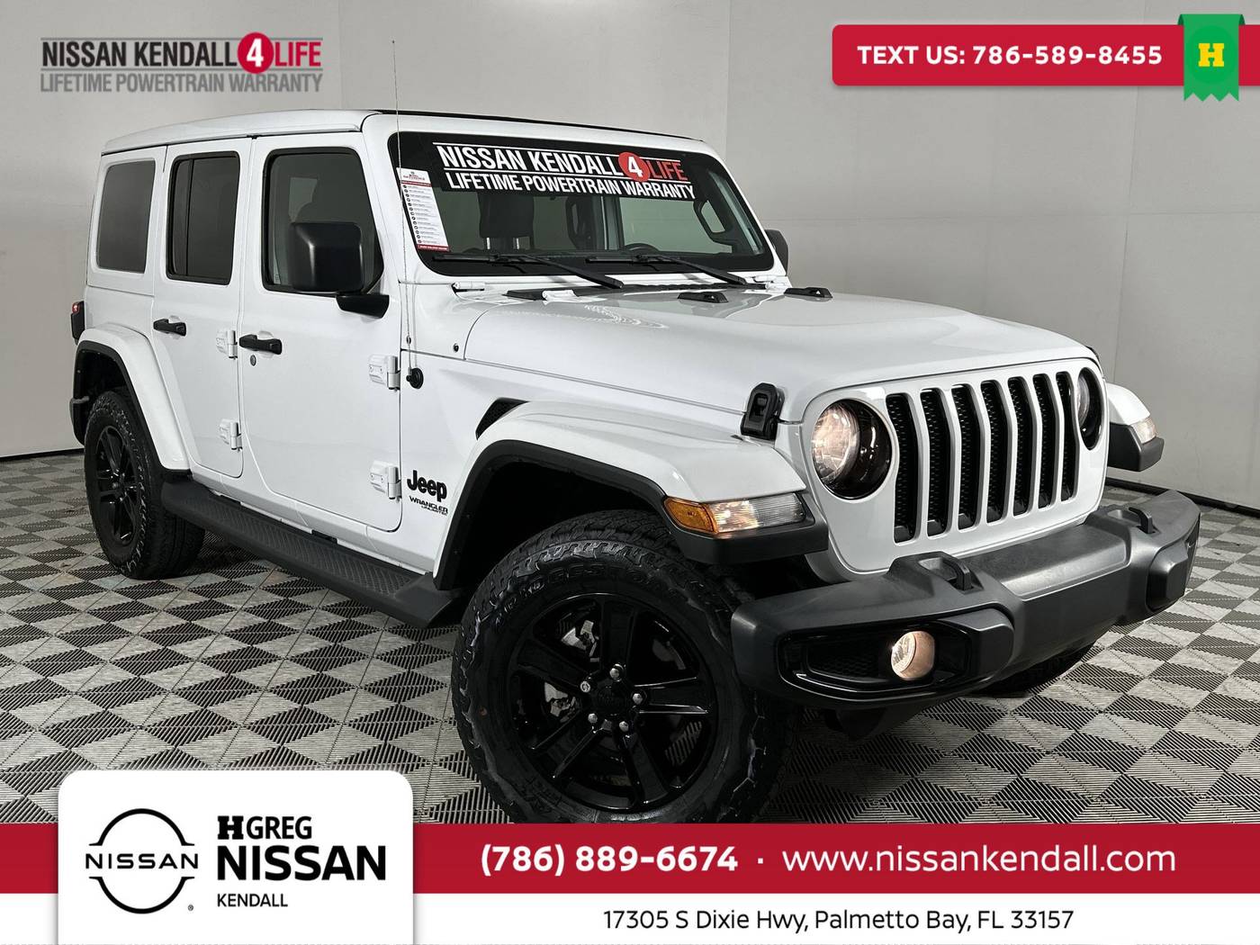 2021 Jeep Wrangler Sahara Altitude — SUV — 22,622 mi — Palmetto Bay, FL