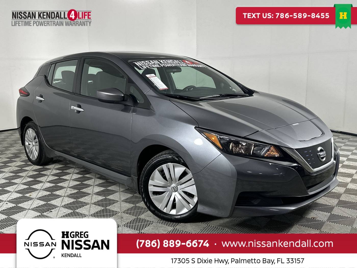 2022 Nissan LEAF S — Hatchback — 37,429 mi — Palmetto Bay, FL